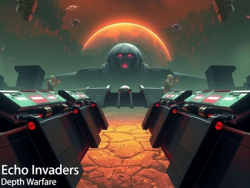 Echo Invaders Depth Warfare Game Cover
